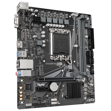 Gigabyte H610M H V3 DDR4 | Processor family Intel | Processor socket LGA1700 | DDR4 DIMM | Supported