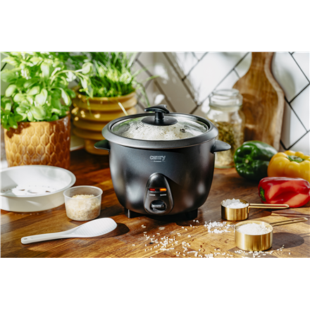 Camry Rice Cooker | CR 6419 | 400 W | 1 L | Number of programs 2 | Black