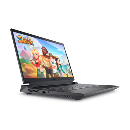 Dell G15 5535 | Black | 15.6 " | FHD | 1920 x 1080 pixels | 120 Hz | AMD Ryzen 5 | 7640HS | 8 GB | D