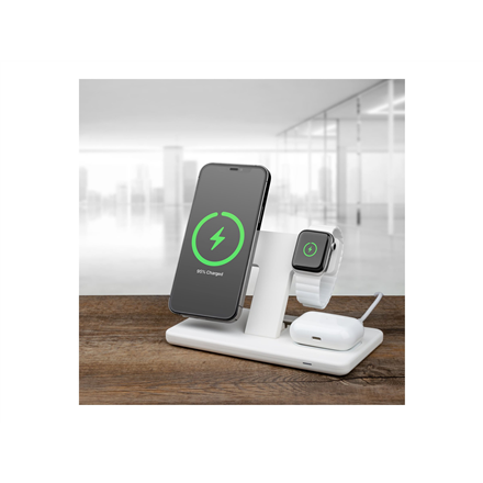 Fixed | Stand with wireless charging 3in1 | FIXMPOS-WH MagPowerstation