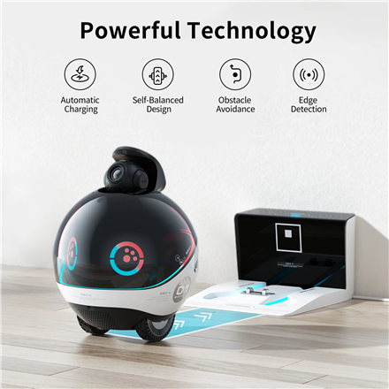 Family Robot IP Camera | EBO X | 8 MP | 1.8 | H265 | Micro SD