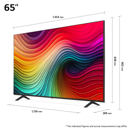 LG 65NANO81T3A 65" (165 cm) 4K Ultra HD Nanocell Smart TV