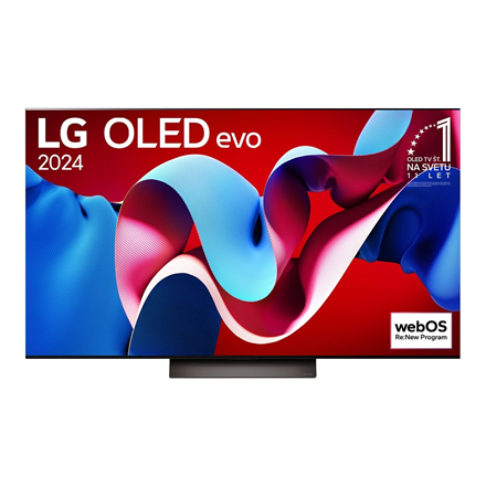 LG OLED55C41LA 55" (139 cm) OLED evo C4 4K Smart TV