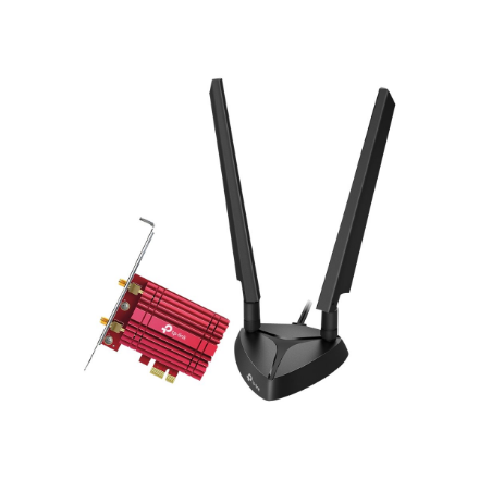 TP-LINK | Archer TXE75E AXE5400  Tri-Band Wi-Fi 6E Bluetooth PCI Express Adapter