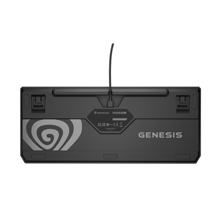 Genesis THOR 230 | Mechanical Gaming Keyboard | Wired | US | Anchor Gray Negative | USB Type-A | Out