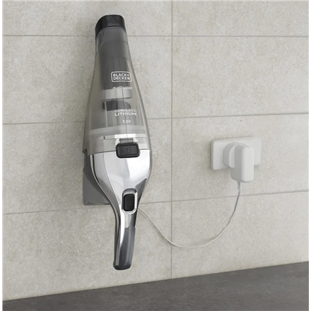 BLACK & DECKER | Vacuum Cleaner | NVC220WC-QW | Cordless operating | Handstick | 7.2 V | Grey