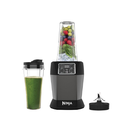 NINJA Blender | BN495EU | Tabletop | 1000 W | Jar material Plastic | Jar capacity 0.7+0.7 L | Ice cr
