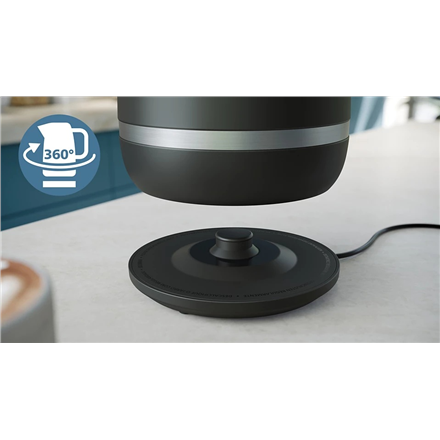 Philips | Double-walled Kettle | HD9396/90 7000 series | Electric | 2200 W | 1.7 L | Metal | 360° ro