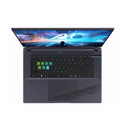 Gigabyte AORUS 9SG-43EEC54SH | Dark gray | 16 " | QHD | 2560 x 1600 pixels | Intel Core i7 | i7-1365