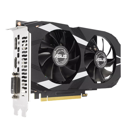 Dual GeForce RTX 3050 OC Edition 6GB GDDR6 | NVIDIA | 6 GB | GeForce RTX 3050 | GDDR6 | DVI-D ports 