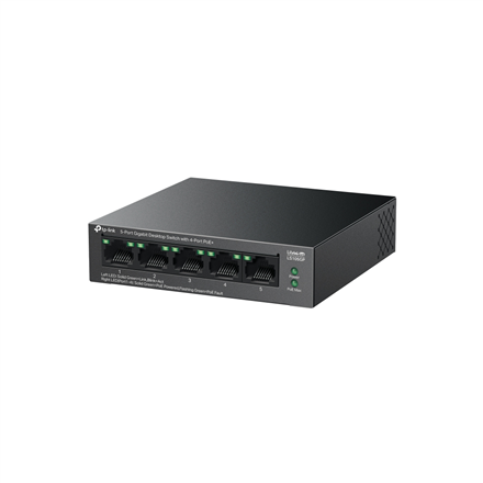 TP-LINK | 5-Port Gigabit Desktop Switch with  4-Port PoE+ | LS105GP | Unmanaged | Desktop