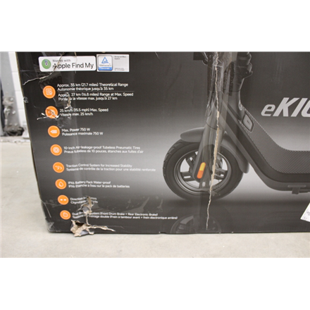 SALE OUT. | Segway | Ninebot by Segway Kickscooter E2 Pro E | 23 month(s) | Black | DAMAGED PACKAGIN