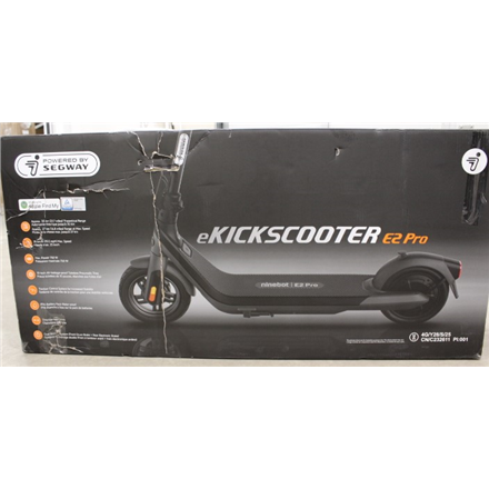 SALE OUT. | Segway | Ninebot by Segway Kickscooter E2 Pro E | 23 month(s) | Black | DAMAGED PACKAGIN