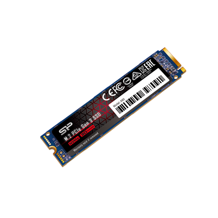 Silicon Power SSD | P34A80 | 1000 GB | Solid-state drive interface PCIe Gen3x4 | Read speed 3400 MB/