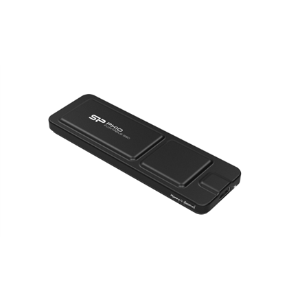 Silicon Power Portable SSD | PX10 | 2000 GB | USB 3.2 Gen 2 | Black