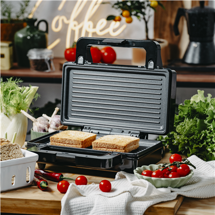 Sandwich maker 2 in 1 | AD 3073 | 1000 W | Number of plates 2 | Stainless Steel/Black