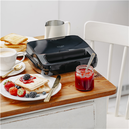 Adler AD 3079 | 750 W | Number of plates 1 | Black