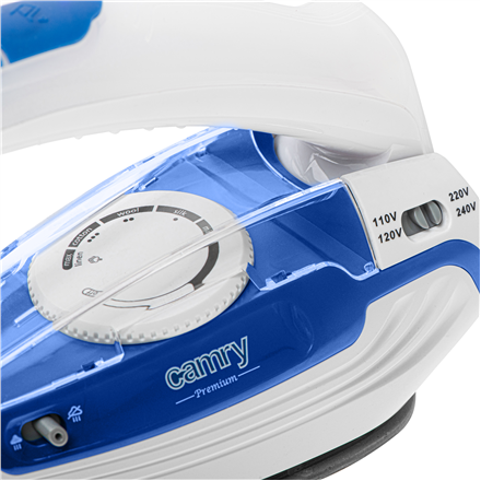 CR 5040 | Steam travel iron | 1600 W | Water tank capacity 80 ml | Continuous steam 10 g/min | Steam