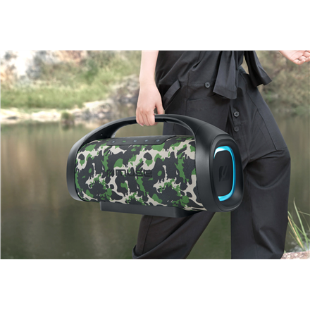 Muse Speaker | M-980 CA Splash proof | 300 W | Waterproof | Bluetooth | Camouflage | Portable | Wire