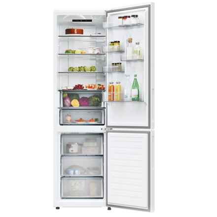 Candy Refrigerator | CNCQ2T620EW | Energy efficiency class E | Free standing | Combi | Height 205 cm