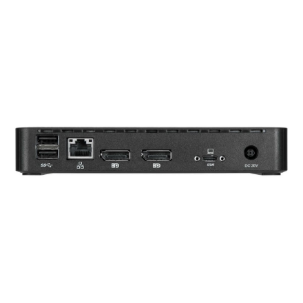 Targus Universal Docking Station | DisplayLink USB-C with 65 W Power Delivery | Ethernet LAN (RJ-45)