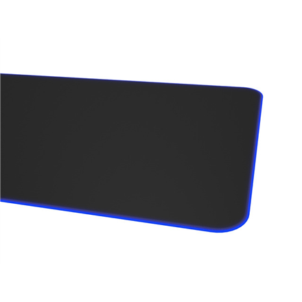 Genesis Mouse Pad | Boron 500 XXL RGB | Mouse pad | 400 x 800 x 4 mm | Black