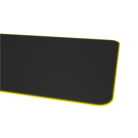 Genesis Mouse Pad | Boron 500 XXL RGB | Mouse pad | 400 x 800 x 4 mm | Black