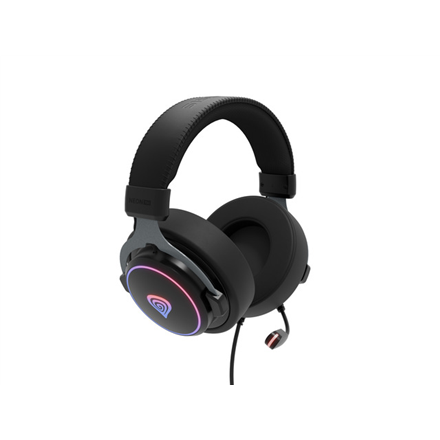 Genesis Gaming Headset | Neon 764 | Wired | Over-ear | Microphone | Black