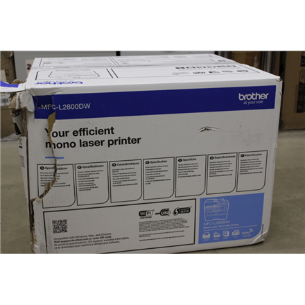 SALE OUT. Brother MFC-L2800DW  Multifunction Laser Printer with Fax