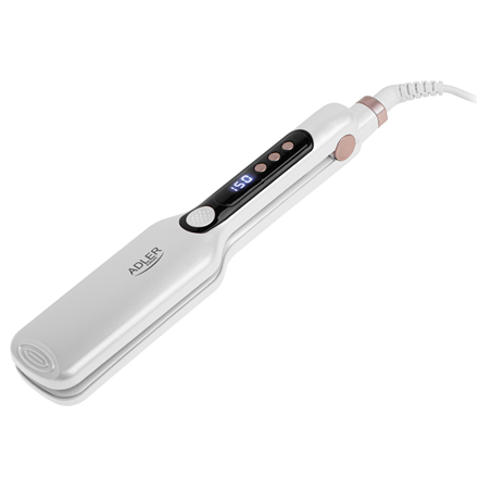 Hair Straightener - Wide | AD 2325 | Ceramic heating system | Display LCD | Temperature (min) 150 °