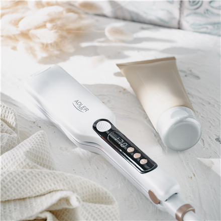 Hair Straightener - Wide | AD 2325 | Ceramic heating system | Display LCD | Temperature (min) 150 °