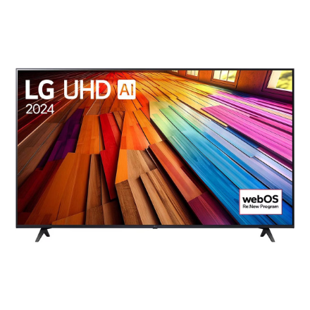 LG AI UT81 4K TV | 55UT81003LA | 55 | Smart TV | webOS24 | UHD | Black