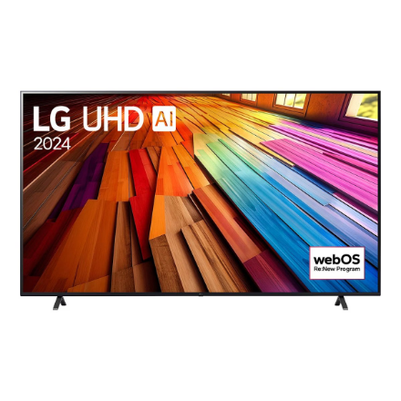 LG AI UT81 4K TV | 86UT81003LA | 86 | Smart TV | webOS24 | UHD | Black