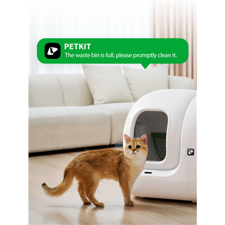 PETKIT Automatic Cat Litter Box | Pura MAX 2 | 480 x 480 x 520 cm | White