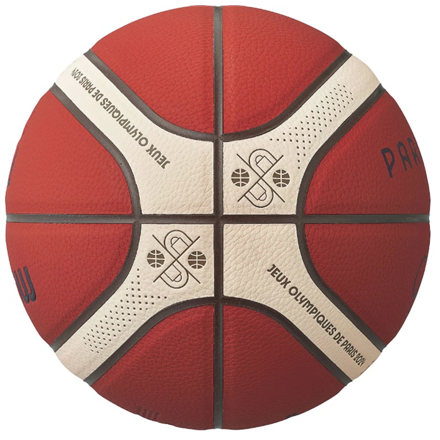Molten | B7G3800-2-S4F PARIS 2024 Basketball Ball Training