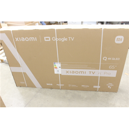 Xiaomi | QLED TV A Pro 2025 | 65'' | Smart TV | Google TV | 4K UHD | Black | DAMAGED PACKAGING