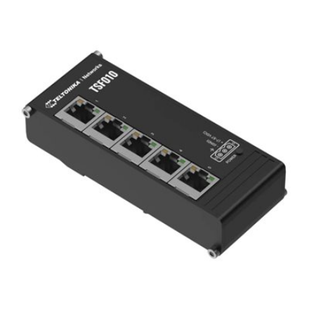 Teltonika Industrial Switch | TSF010 | Unmanaged | DIN rail mountable | 10/100 Mbps (RJ-45) ports qu