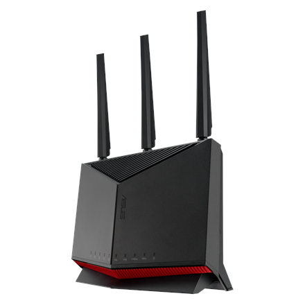 Asus Wireless Wifi 7 Dual Band Gigabit Router | RT-BE86U | 802.11be | 6800 Mbit/s | Ethernet LAN (RJ