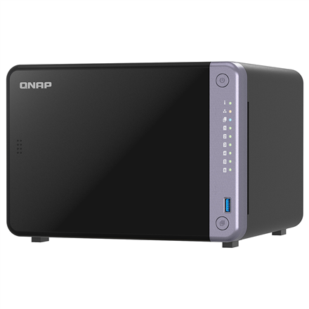 QNAP Cost-effective 6-bay 10GbE NAS | TS-632X-4G | Alpine | AL524 | Processor frequency 2 GHz | 4 GB