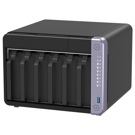 QNAP Cost-effective 6-bay 10GbE NAS | TS-632X-4G | Alpine | AL524 | Processor frequency 2 GHz | 4 GB