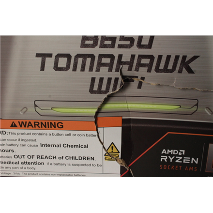 SALE OUT. | SALE OUT. MSI MAG B650 TOMAHAWK WIFI | Processor family AMD | Processor socket AM5 | DDR