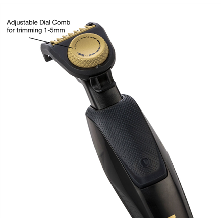 Remington | Trimmer | MB7000 T-Series Ultimate Precision | Cordless | Number of length steps 6 | Bla