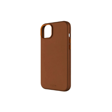 Fixed MagLeather | Back cover | Apple | iPhone 16 Pro | Leather | Brown