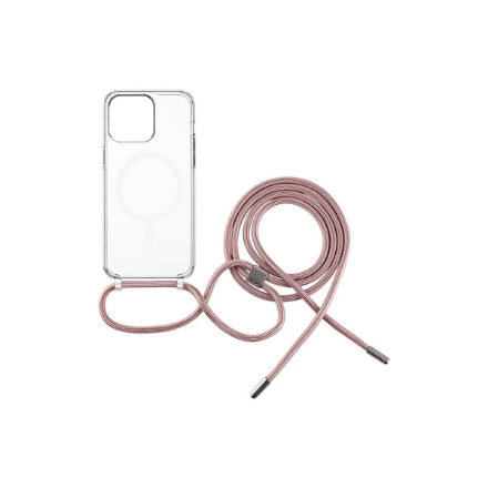Fixed | MagPure Neck | Back Cover with Lanyard | Apple | iPhone 16 Pro Max | TPU | Clear
