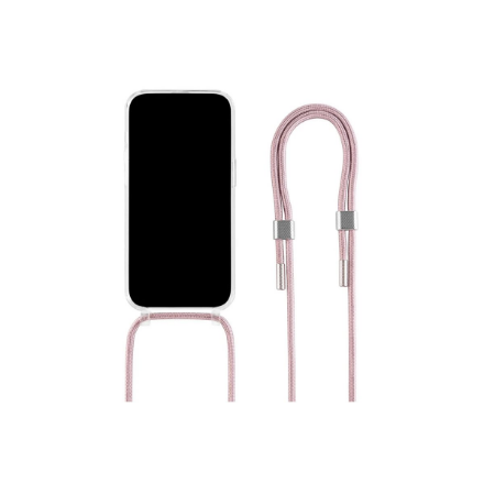 Fixed | MagPure Neck | Back Cover with Lanyard | Apple | iPhone 16 Pro Max | TPU | Clear