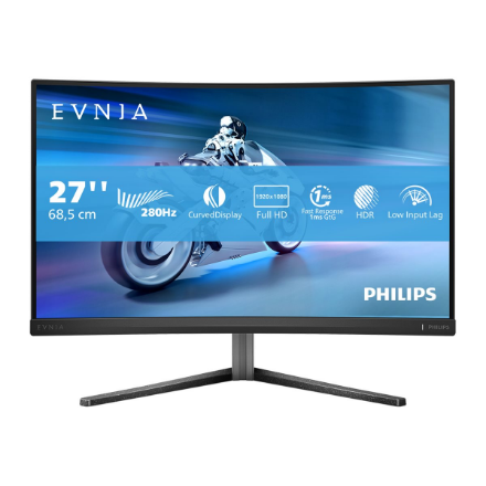 Philips 27M2C5200W/00 | 27 " | VA | 16:9 | 180 Hz | 1 ms | 1920 x 1080 pixels | 300 cd/m² | HDMI po