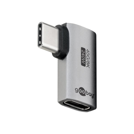 Goobay 74441 USB-C™ Adapter Horizontal 90°