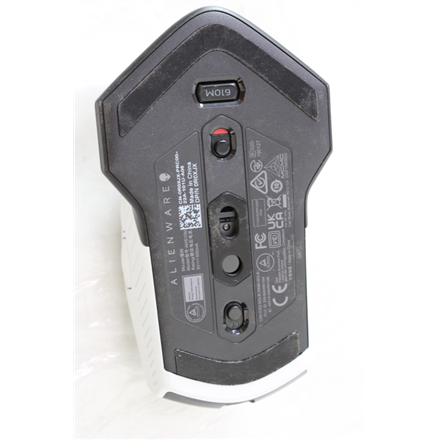 SALE OUT.  | Dell | Alienware | AW610M | Wireless wired optical | Gaming Mouse | Lunar Light | USED