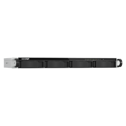QNAP 1U Short-depth Rackmount NAS | TS-h765eU-8G | Intel Atom | x7405C | 8 GB | SODIMM DDR5