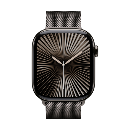 Apple Watch Series 10 | Smart watch | GPS (satellite) | Always-On Retina | Waterproof | Slate Titani